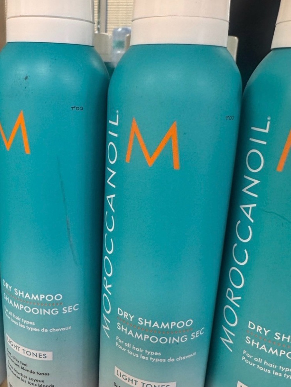 Moroccanoil Dry Shampoo for Men – Teal and White